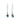 Mystic London Blue Silver Earrings - Sati Gems Hawaii Healing Crystal Gemstone Jewelry 